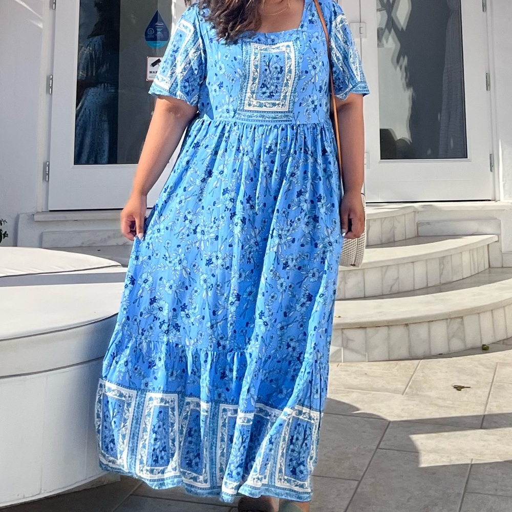 Maxi Blue Dress